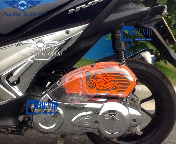 Combo Lọc Gió Độ Và Pô E Trong Suốt Yamaha NVX MS2878