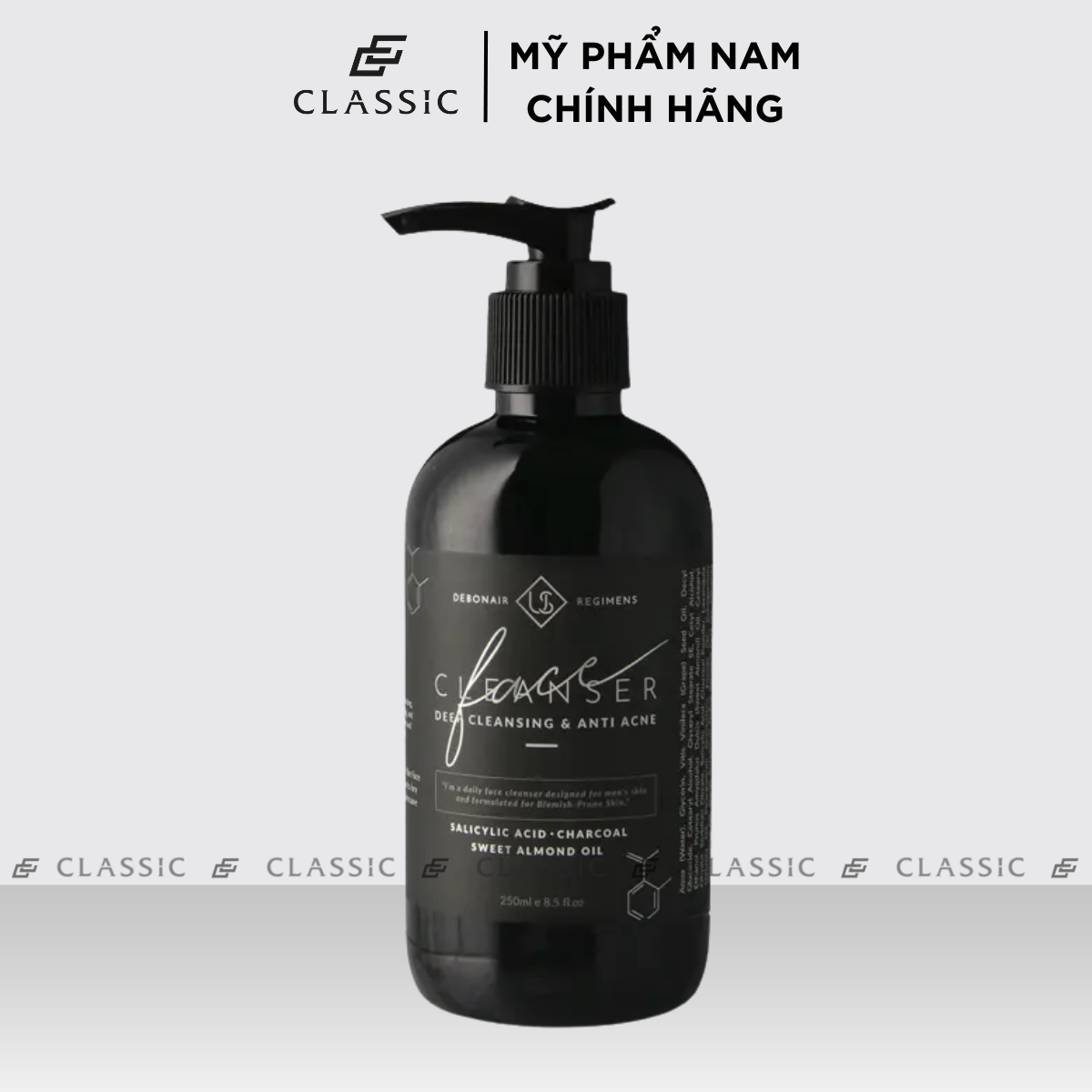 Sữa rửa mặt Ubersuave Face Cleanser Deep Cleansing 250ml