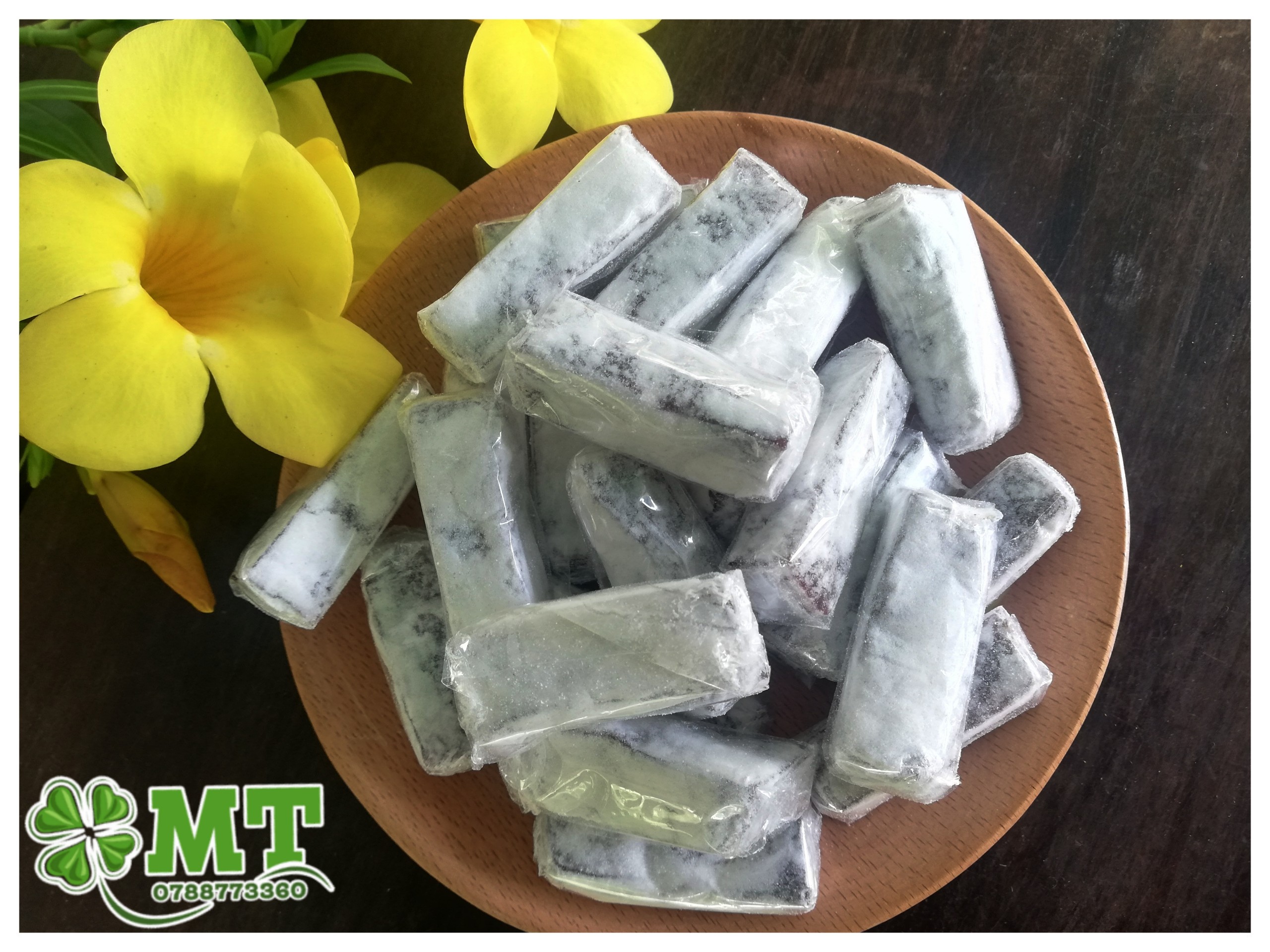 Kẹo gừng dẻo, kẹo da trâu Bến Tre  (500g)
