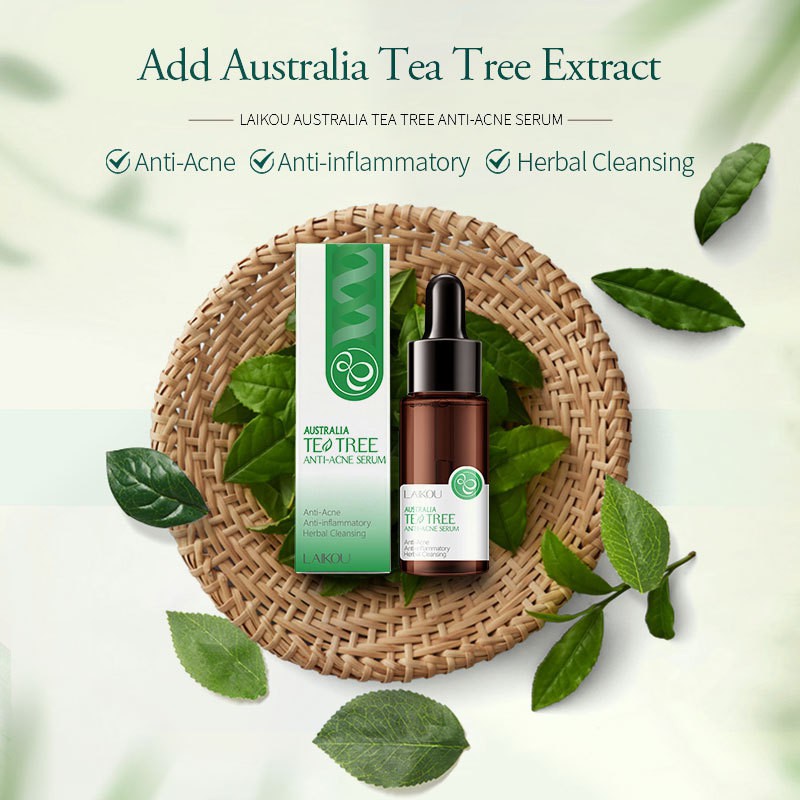 Serum Tea Tree Laikou Tràm Trà Dành Cho Da Mụn 17ML