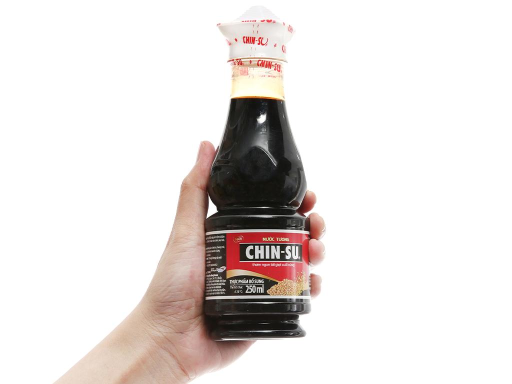 Nước tương chinsu 250ml nắp trắng