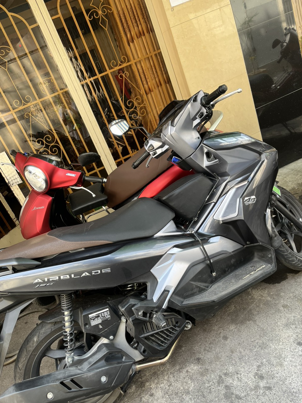 Ghế nệm ngồi xe máy cho bé dành cho xe AB - PCX (AIRBLADE)