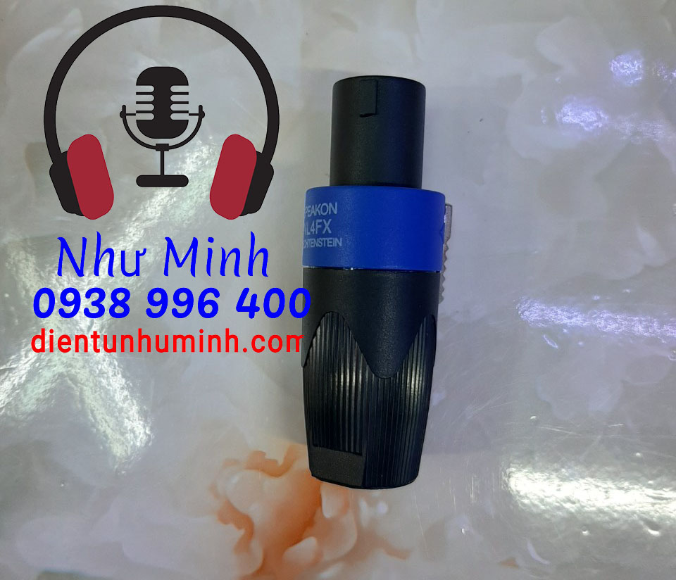 Bộ 10 JACK LOA SPEAKON NL4FX- Jack Loa Sân Khấu