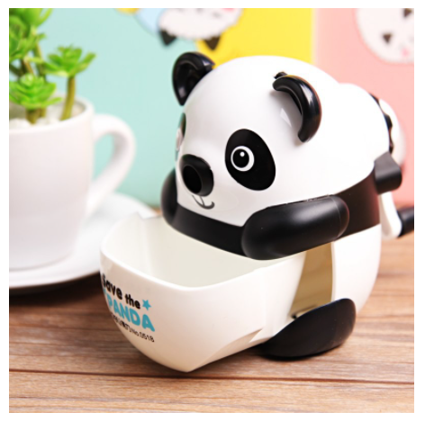 Gọt Chì Quay Tay Gấu Trúc Deli 518