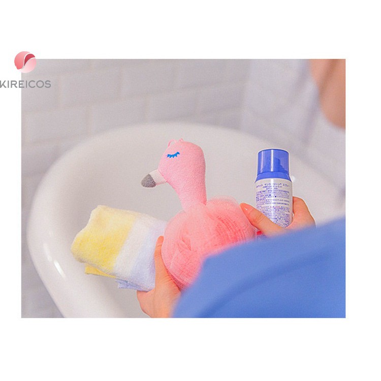 [HCM]Bông Tắm Hình Chim Hồng Hạc