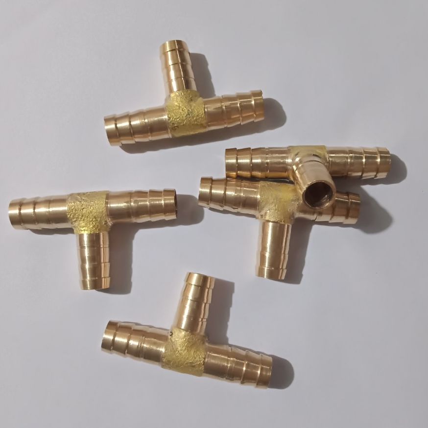 Tê đồng đuôi chuột nối dây phi 12 mm