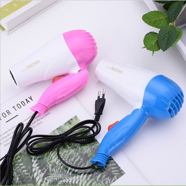 [HCM]Máy Sấy Tóc Gấp Gọn Mini Nova 1290 (Du Lịch)