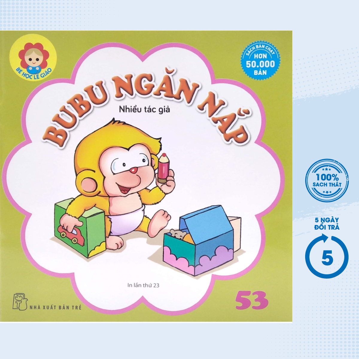 Sách - bé học lễ giáo - tập 53: bubu ngăn nắp - newshop