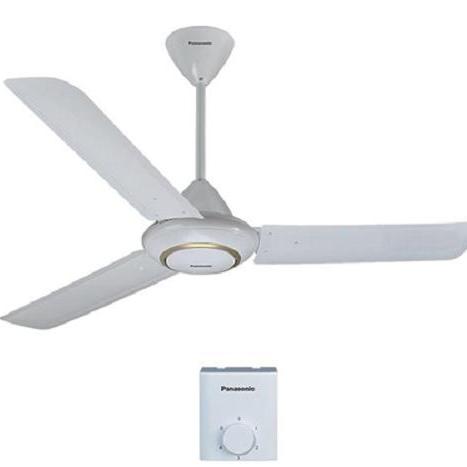 Quạt trần panasonic F60MZ2 3 Cánh màu trắng có hộp số