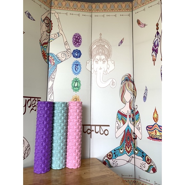 Con lăn massage tập Yoga/GYM/PILATE Foam Roller 50cm