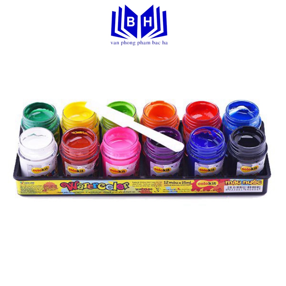 Màu Nước Thiên Long WACO-05 - 12 màu