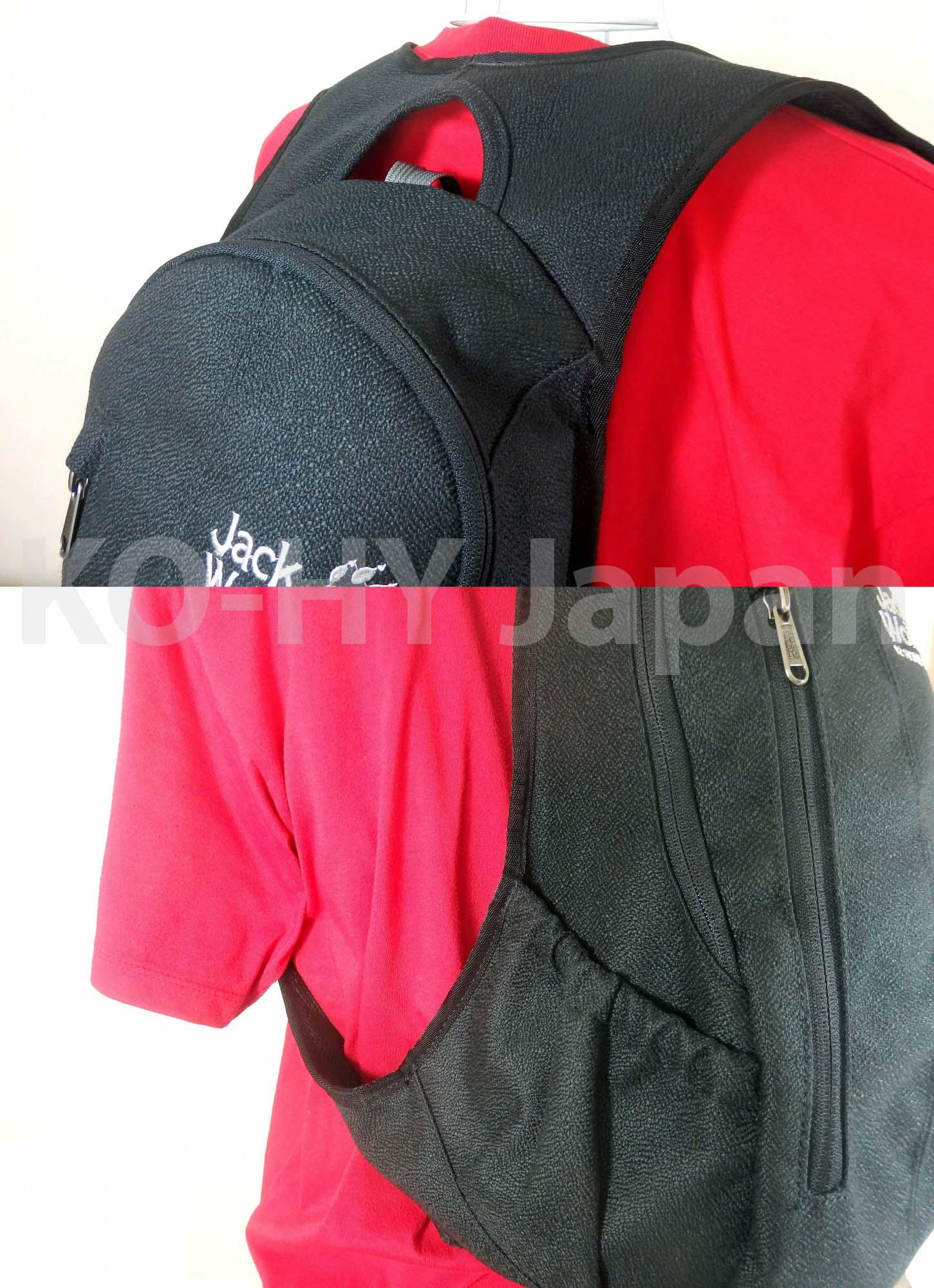 Balo Jack Wolfskin Anacona II Dayback S Black