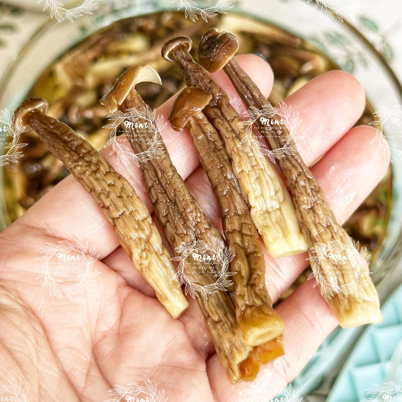 Nấm Lộc Nhung Khô (Nấm Nhung Hươu - Nấm Nhung Gạc) Túi 100Gr