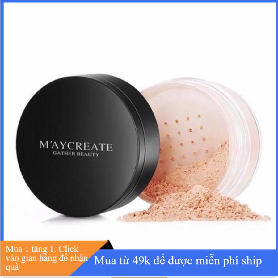 Phấn phủ bột kiềm dầu Maycreate