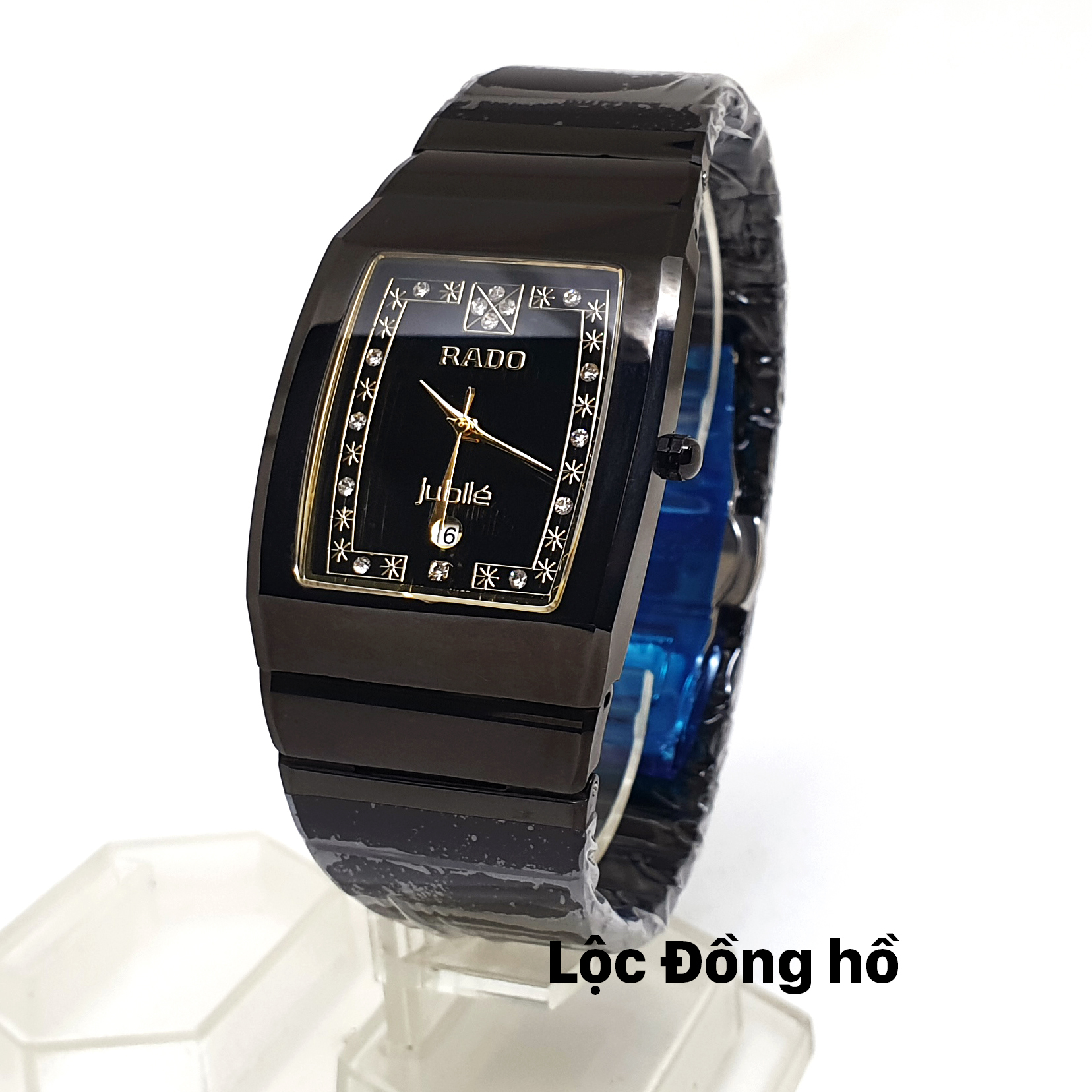 [HCM]ĐỒNG HỒ R.A.D.O Jubile RA100530 DÂY ĐÁ SAPHIRE SIÊU BỀN NAM TÍNH