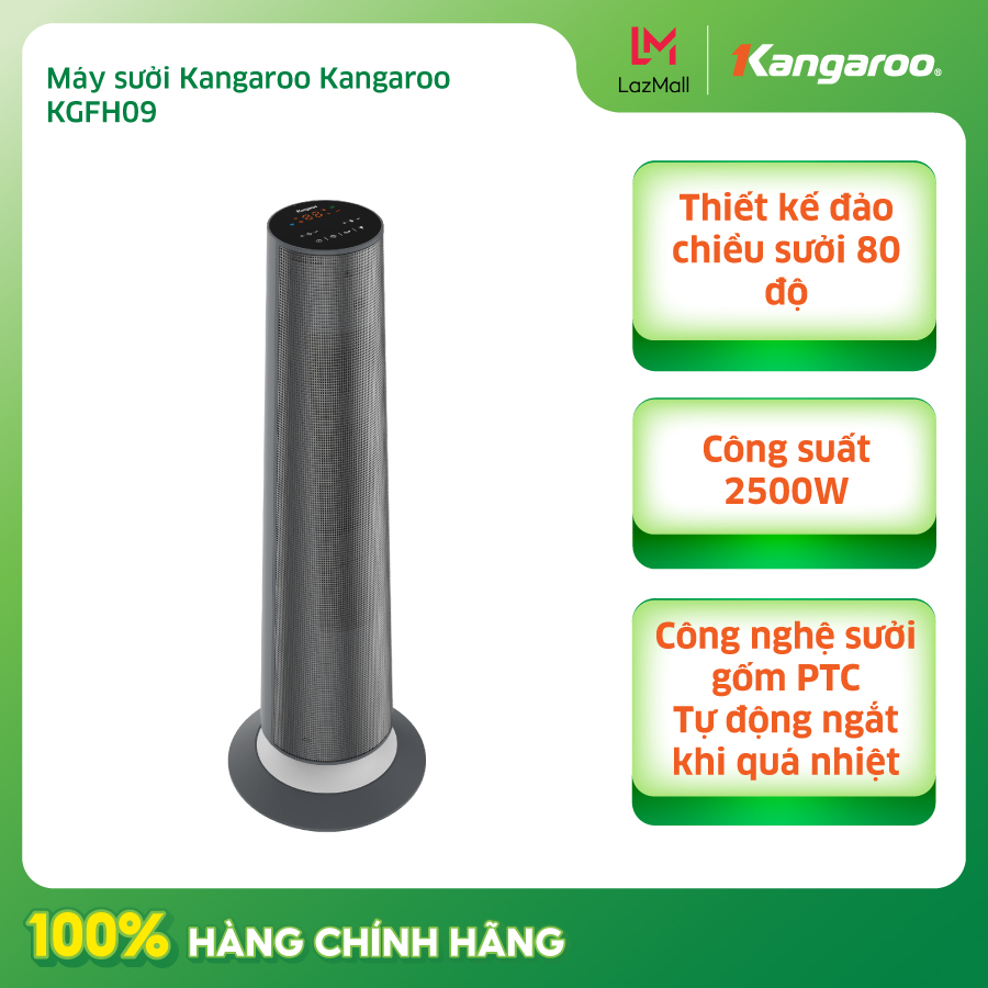 Máy sưởi Kangaroo KGFH09 - Hàng chính hãng