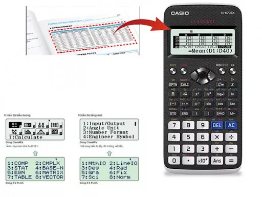 Máy Tính Casio FX-580VN X Dành Cho Học Sinh Cấp 2 Cấp 3 .Máy Tính Casio FX 580VN X . Màn hình LCD Độ Phân Giải Cao Nâng Cấp Chức Năng Giải Toán Tích Hợp