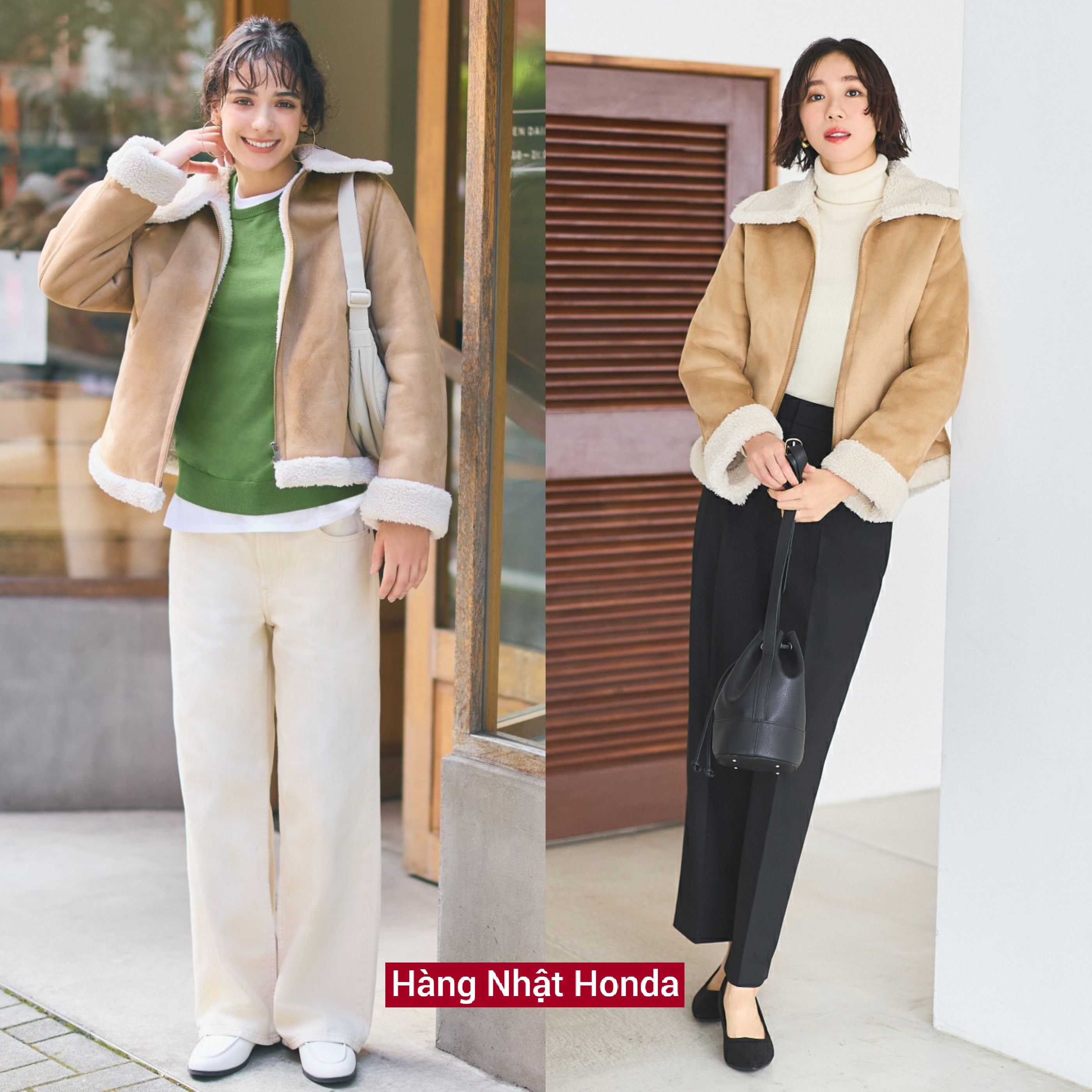 [Auth UniqIo] Áo Khoác Len Cardigan Nữ - Tag Nhật