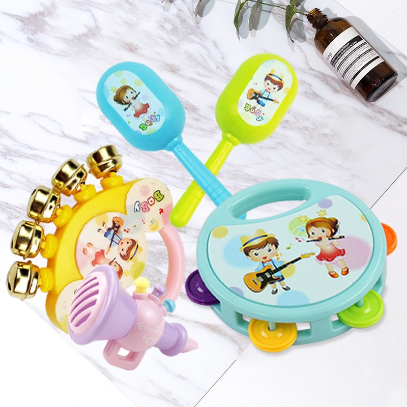 [HCM]Lục lạc 5 món đồ chơi cho bé