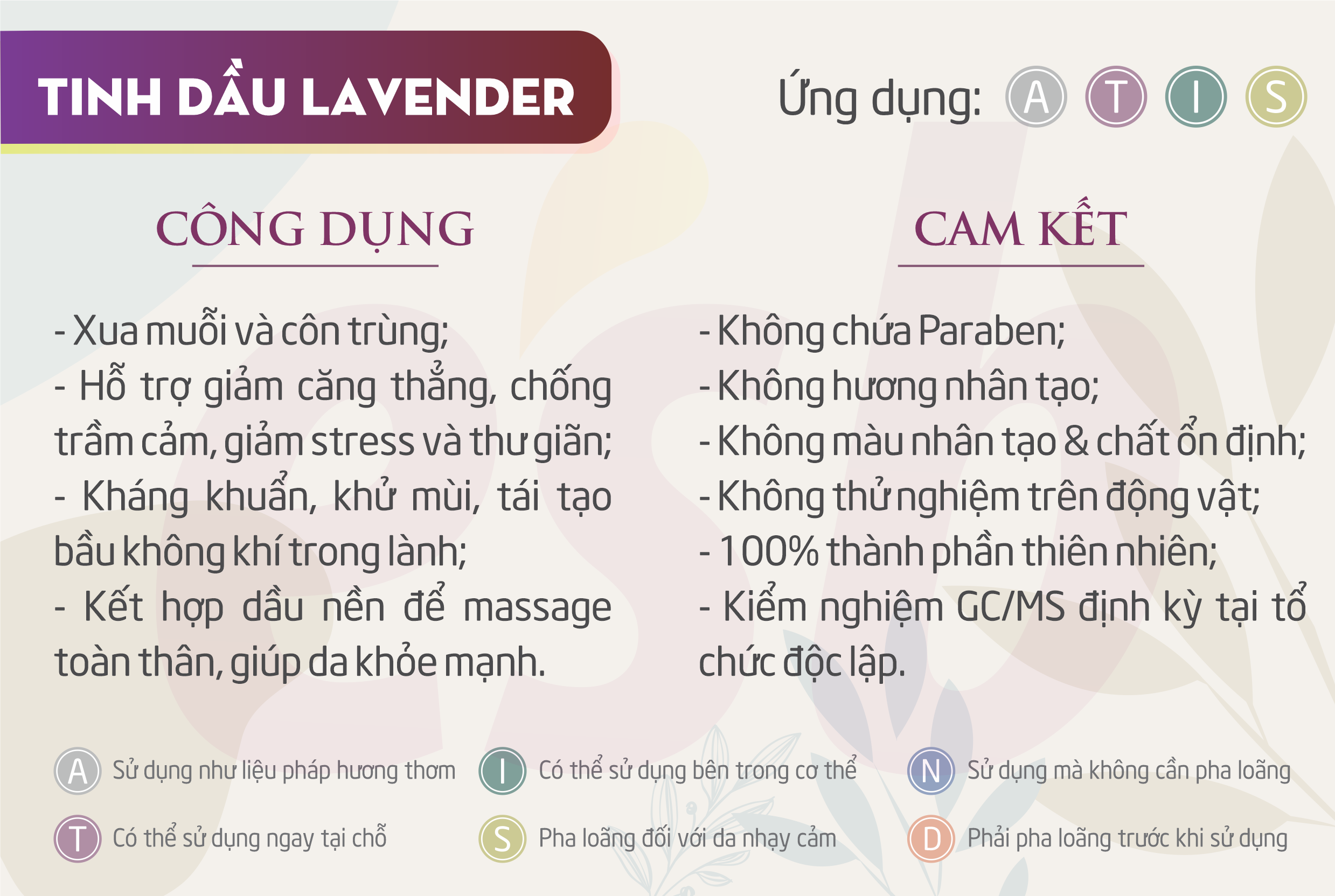 Tinh dầu Essenbee Lavender