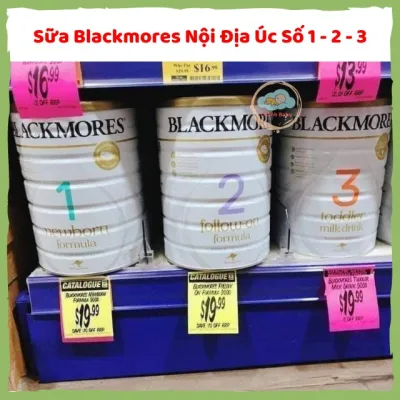 SỮA BLACKMORE - BLACKMORES ÚC MẪU MỚI SỐ 1,2,3 - HỘP 900gr