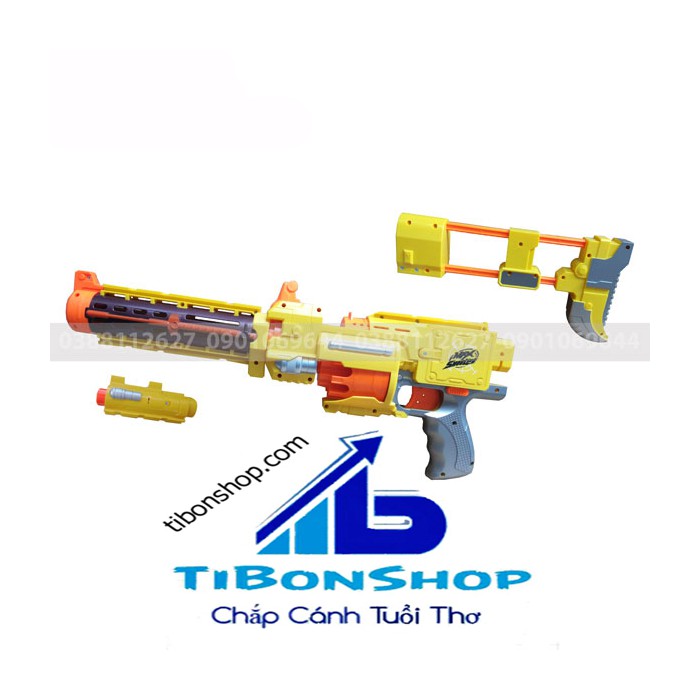 Đồ chơi Blaze strom (TẶNG PIN+20V XÔP) Liên thanh dính xốp
