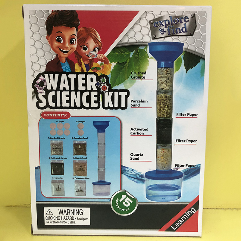 Bộ lọc nước - đồ chơi STEM - đồ chơi mô hình - đồ chơi lắp ráp
