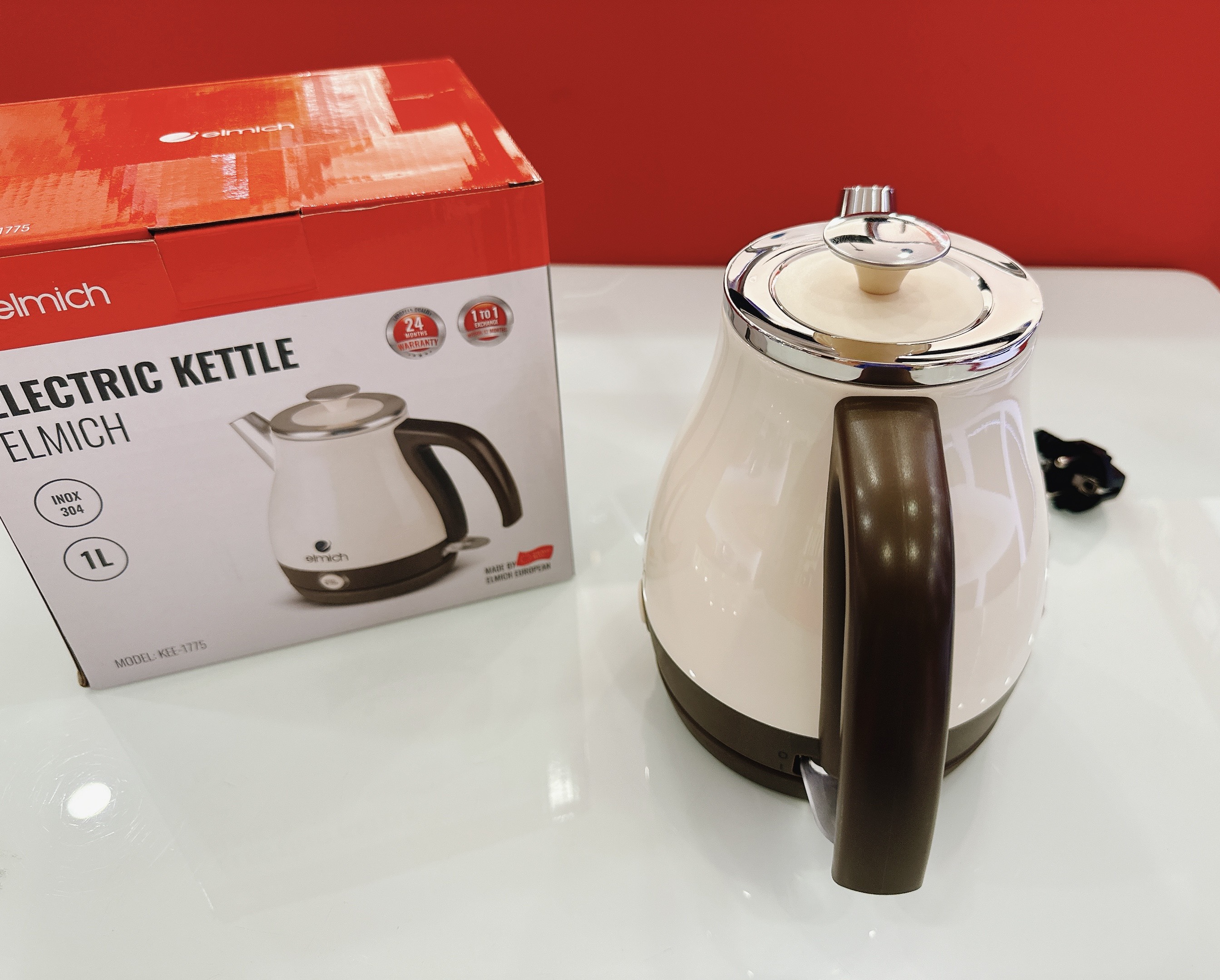 Ấm đun nước siêu tốc Elmich 1L KEE 1775
