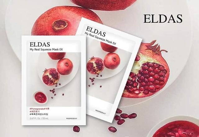 Mặt nạ dưỡng da Eldas 30g/miếng