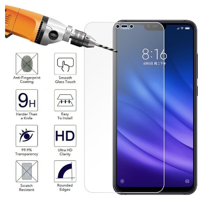 Kính cường lực trong suốt cho xiaomi redmi note 5 / note 5 pro độ cứng 9h