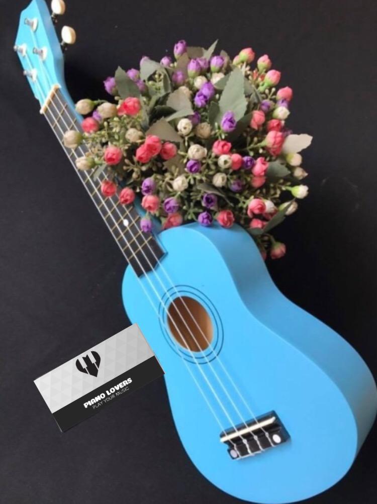 Ukulele Soprano  xanh dương - Hàng có sẵn