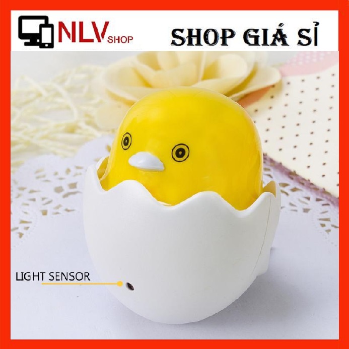 [HCM]NLVSHOP ĐÈN NGỦ QUẢ TRỨNG TỰ ĐỘNG SÁNG VÀO ĐÊM