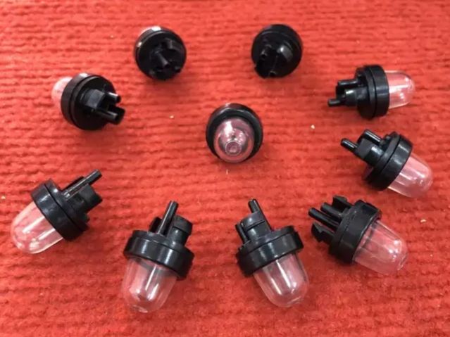 Núm bơm xăng, núm bơm mồi xăng, núm bơm bộ cho máy cắt cỏ, máy cưa xích, thổi lá