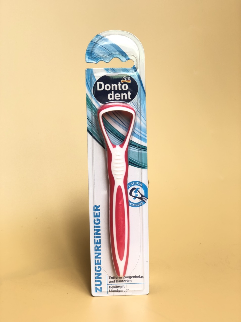 [HCM]Dụng cụ Cạo lưỡi Dontodent - Hàng Đức ( giao màu ngẫu nhiên)