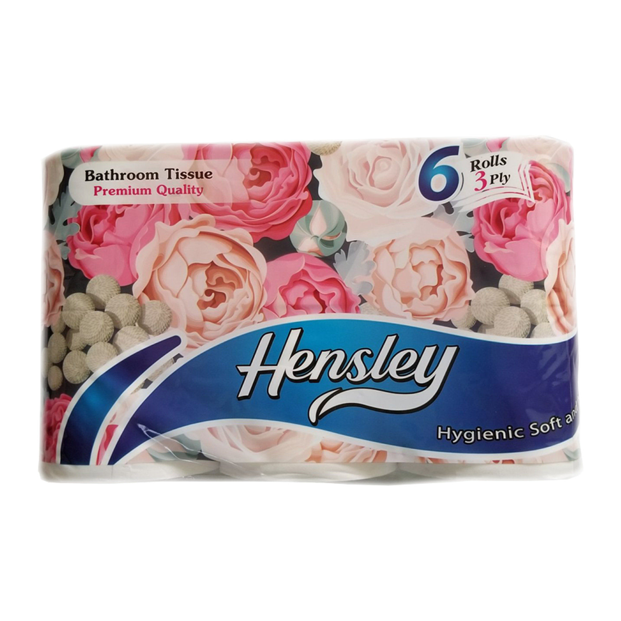 Giấy vệ sinh Hensley cao cấp 6 cuộn ( 3 lớp )