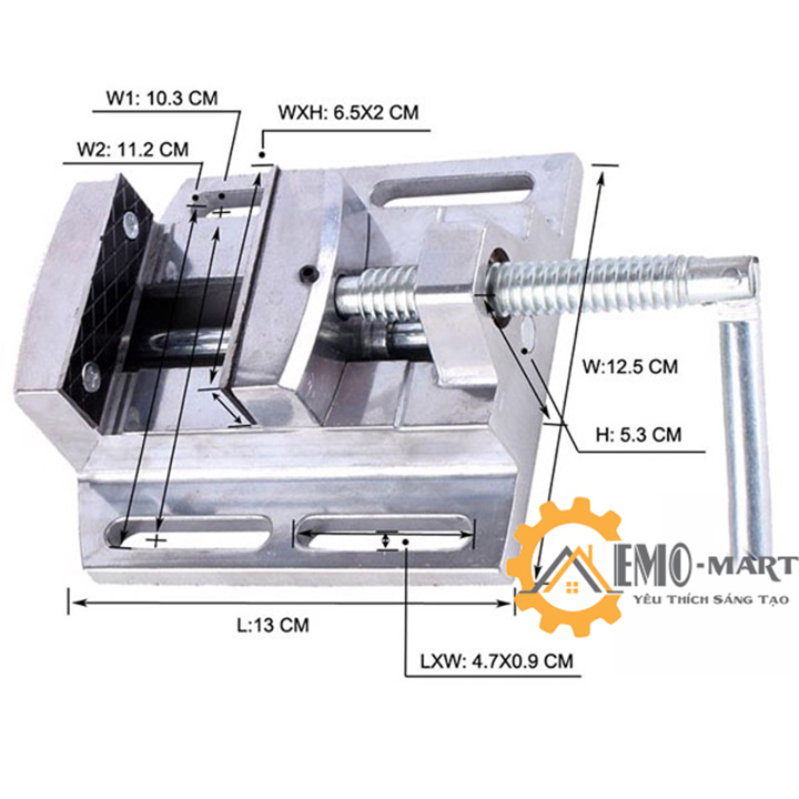 Ê TÔ để bàn Miniq 2.5INCH