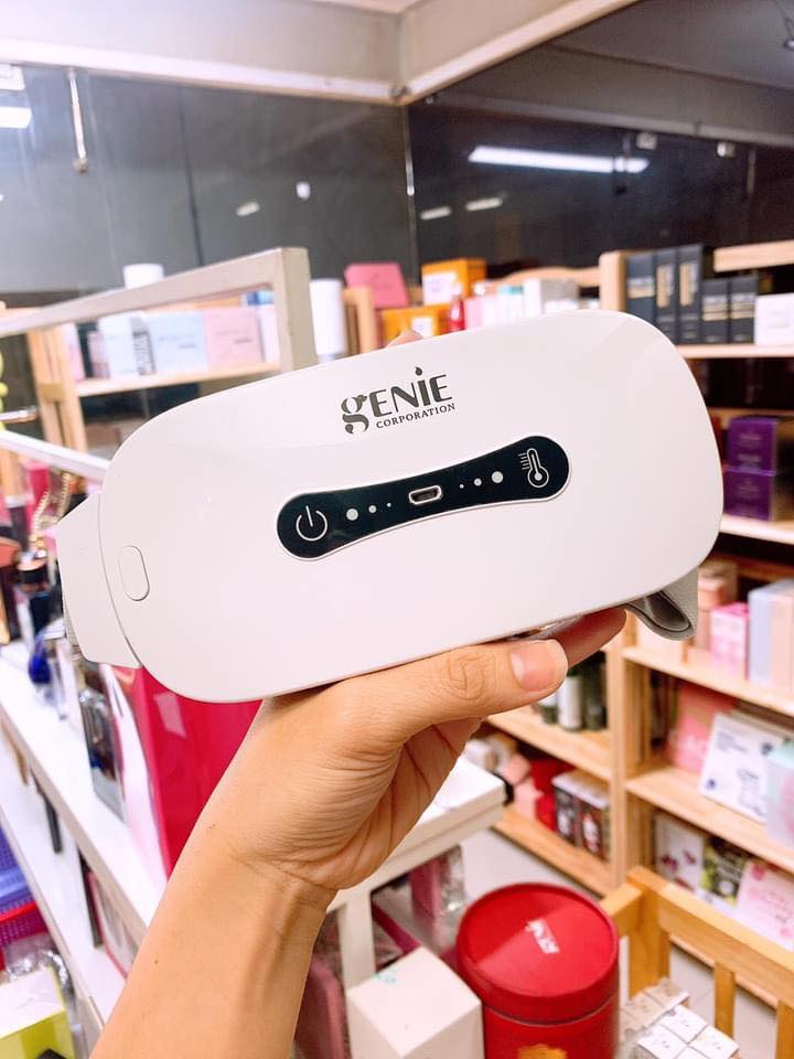 [Hoàn Tiền 8%]Combo Đai Massage Genie + Gel tan mỡ bụng Sauna Belly