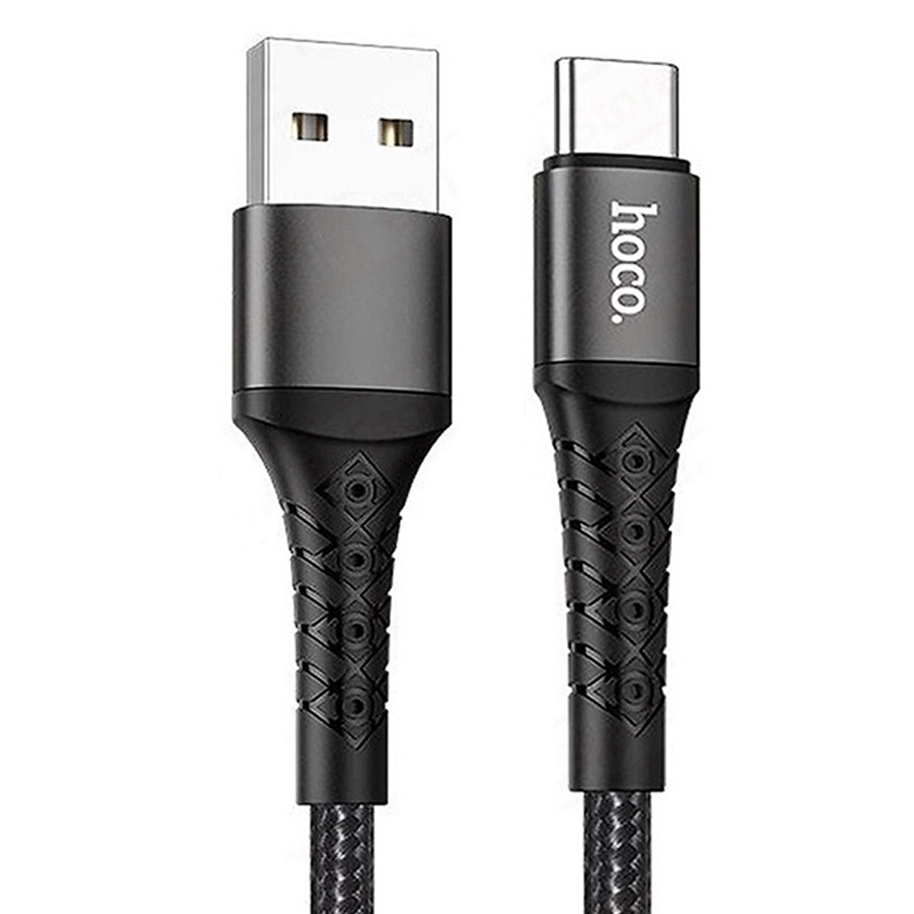 Cáp sạc Hoco DU19 sạc nhanh 3A dây dù siêu bền cho Android