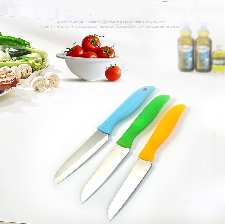 Dao tỉa hoa quả, trái cây, rau củ, thép không gỉ sáng, siêu sắc bén