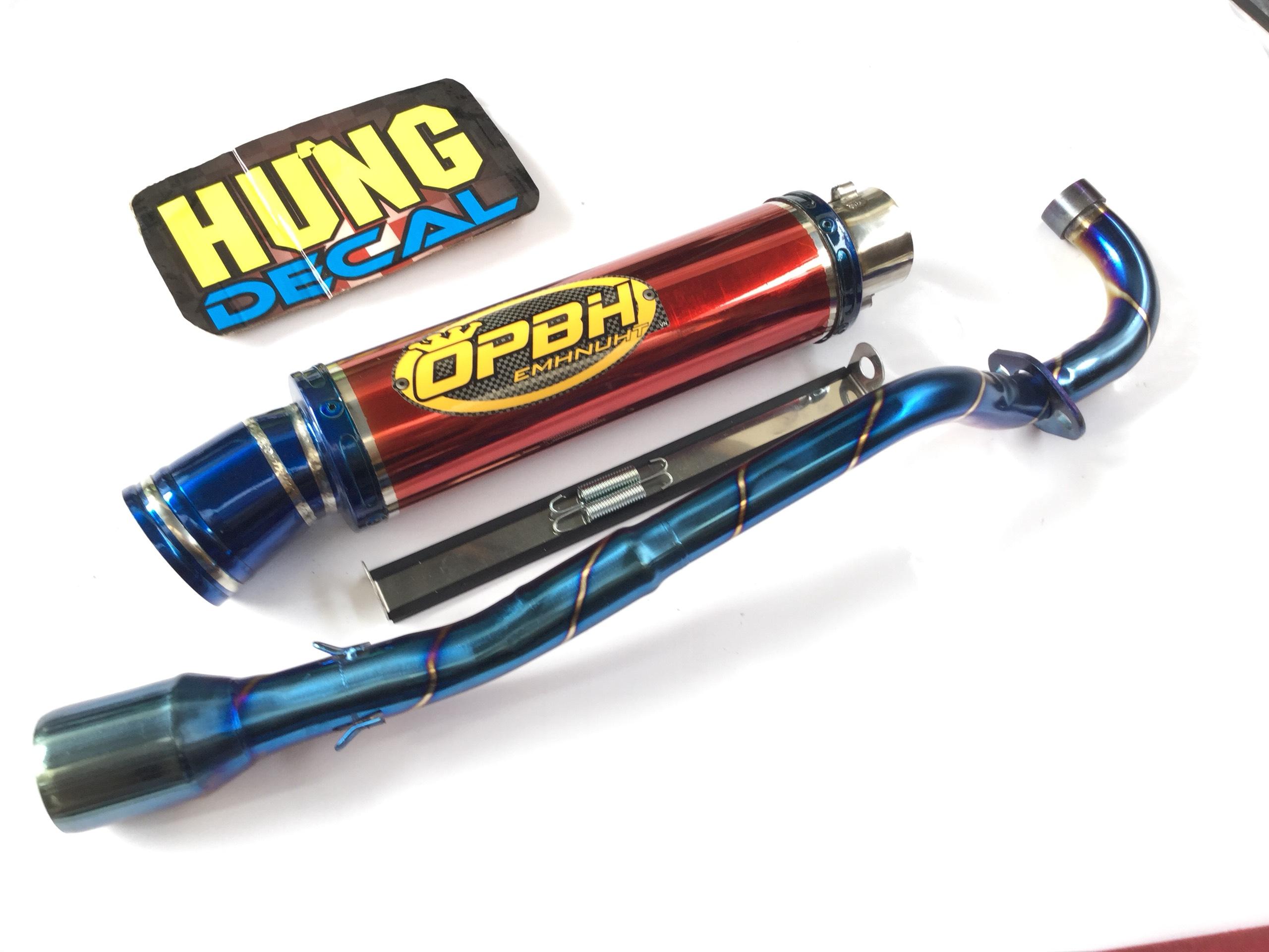 Pô OPBH đỏ cổ titan wave blade, wave s, wave rs, wave rsx, wave alpha 110 2017 -2019,.... , Sản Phẩm Chất Lượng, Gian Hàng Uy Tín, Giá Cả Cực Tốt, Mua Ngay.