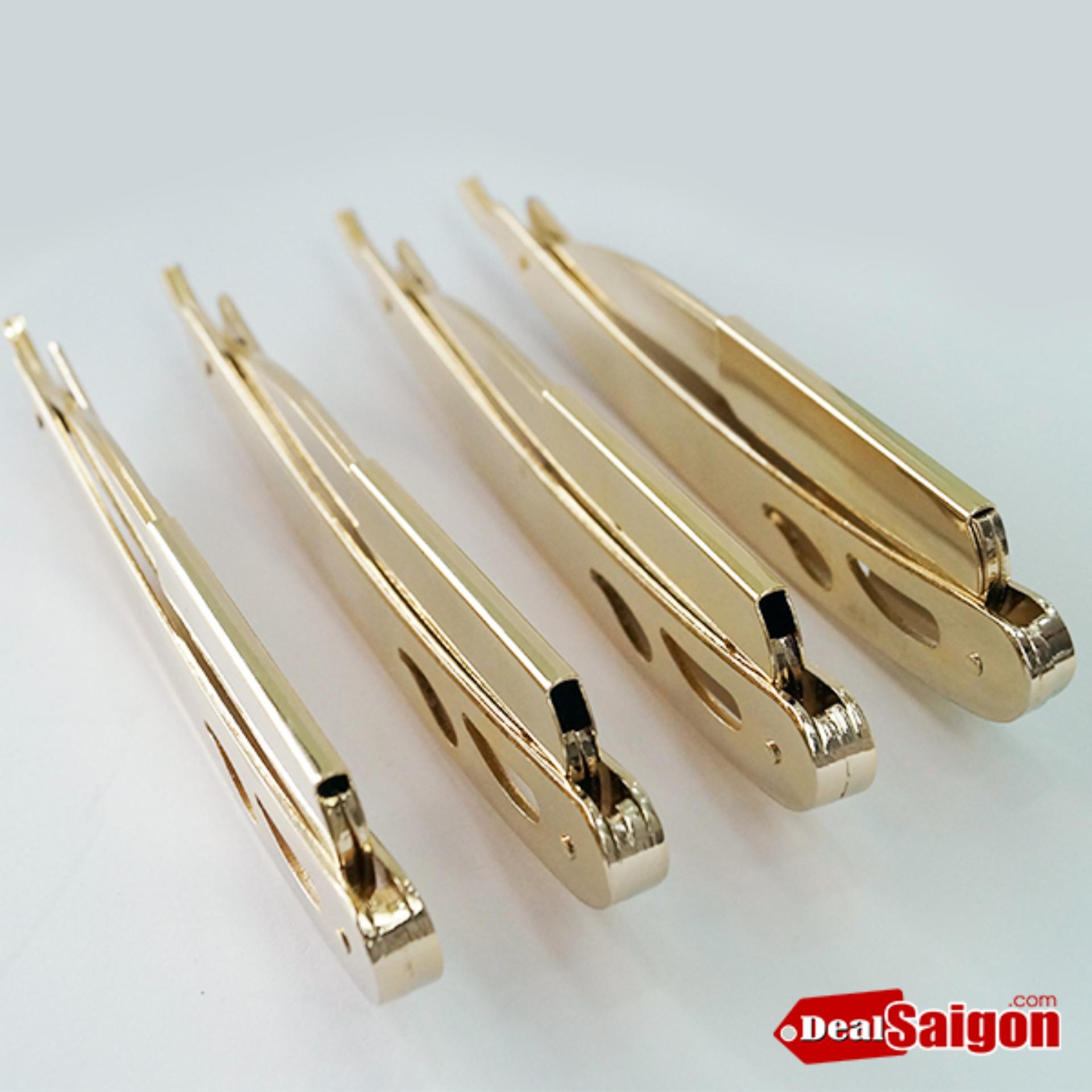 Dao cạo mặt Barber thép BB-03 (màu vàng đồng)