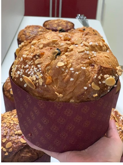 Cup giấy panetton size to 10cm x 15cm set 5 cái