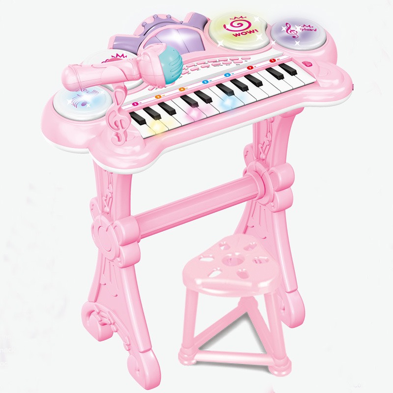 Đồ chơi bộ Đàn piano hát được kèm ghế ngồi