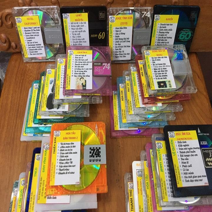 [MDCD] Đĩa MD có Chương Trình Nhạc - Khách tự chọn album theo list