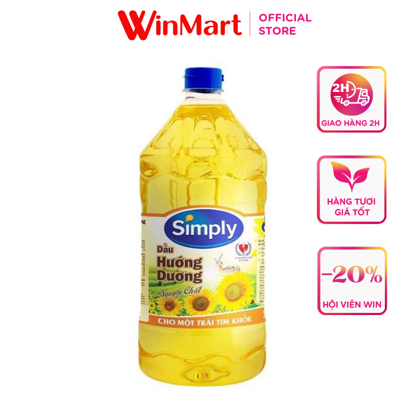 -Dầu hướng dương Simply 2L