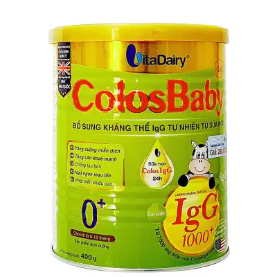 SỮA NON COLOSBABY, COLOS GOLD 0+400g-M
