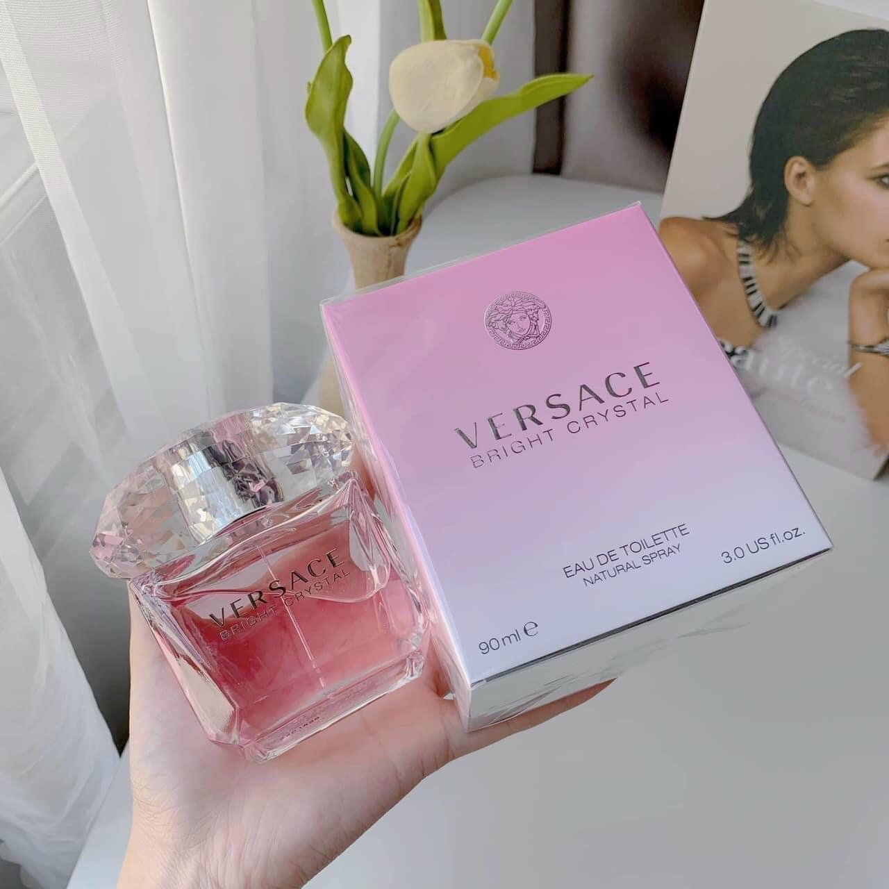 Nước Hoa Nữ Authentic VERSACE BRIGHT CRYSTAL 90ML