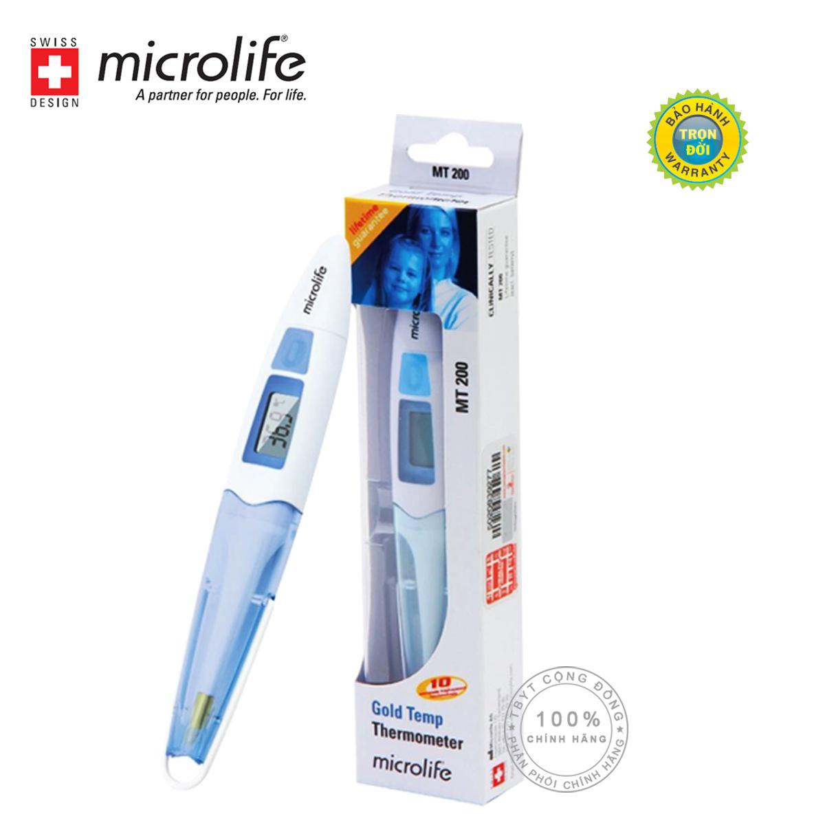 Nhiệt kế điện tử dạng bút Microlife MT200 ( Bảo hành trọn đời )