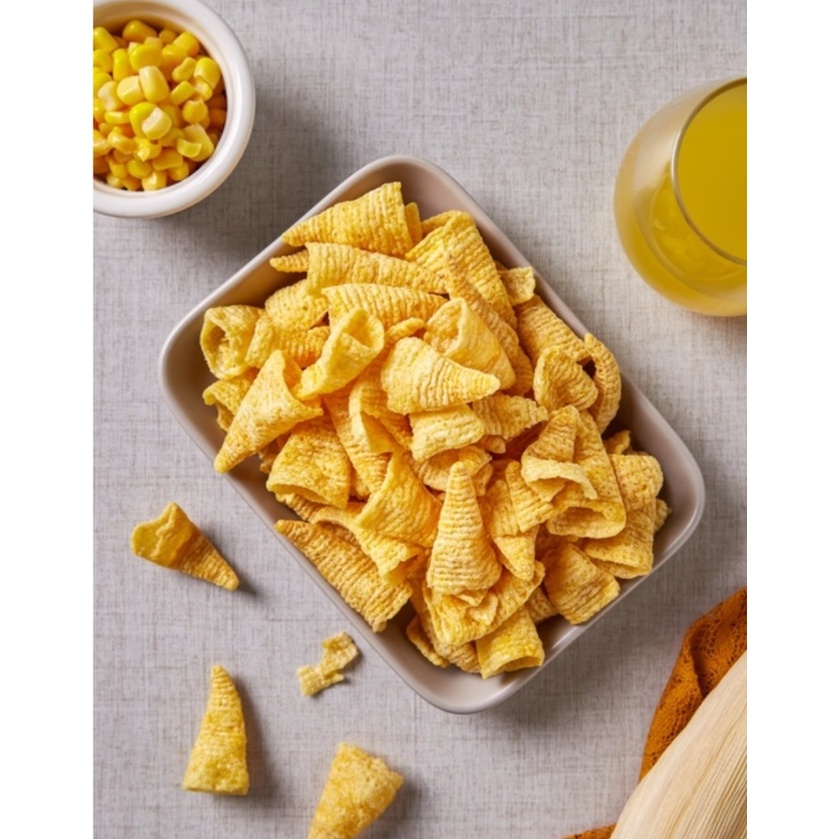 Snack Bắp Nón Hàn Quốc 67g (vị bắp nướng,cay ngọt và truyền thống)