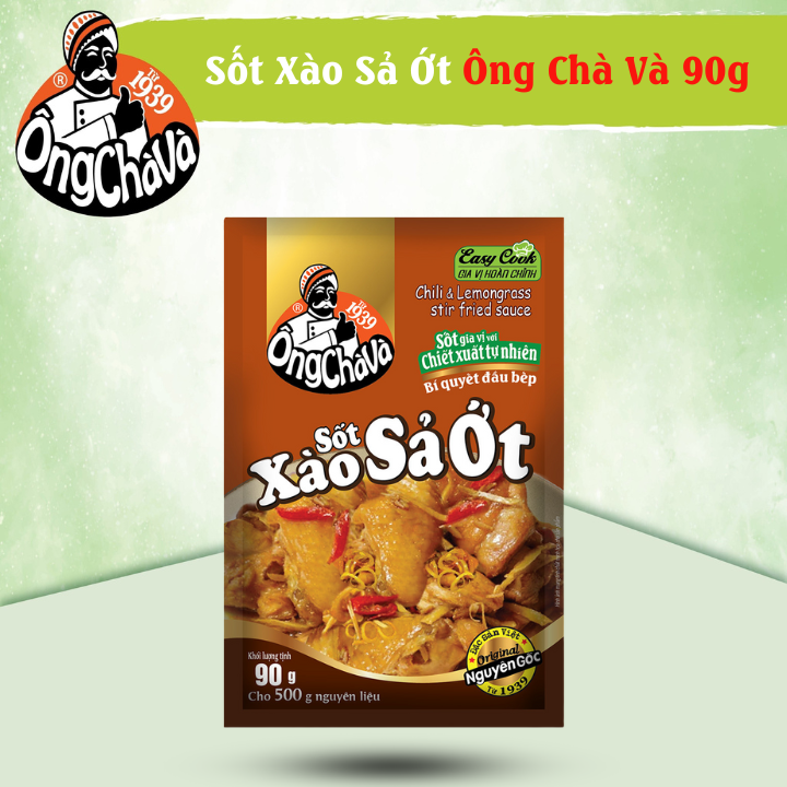 Chili & Lemongrass Stir Fried Sauce 90gr